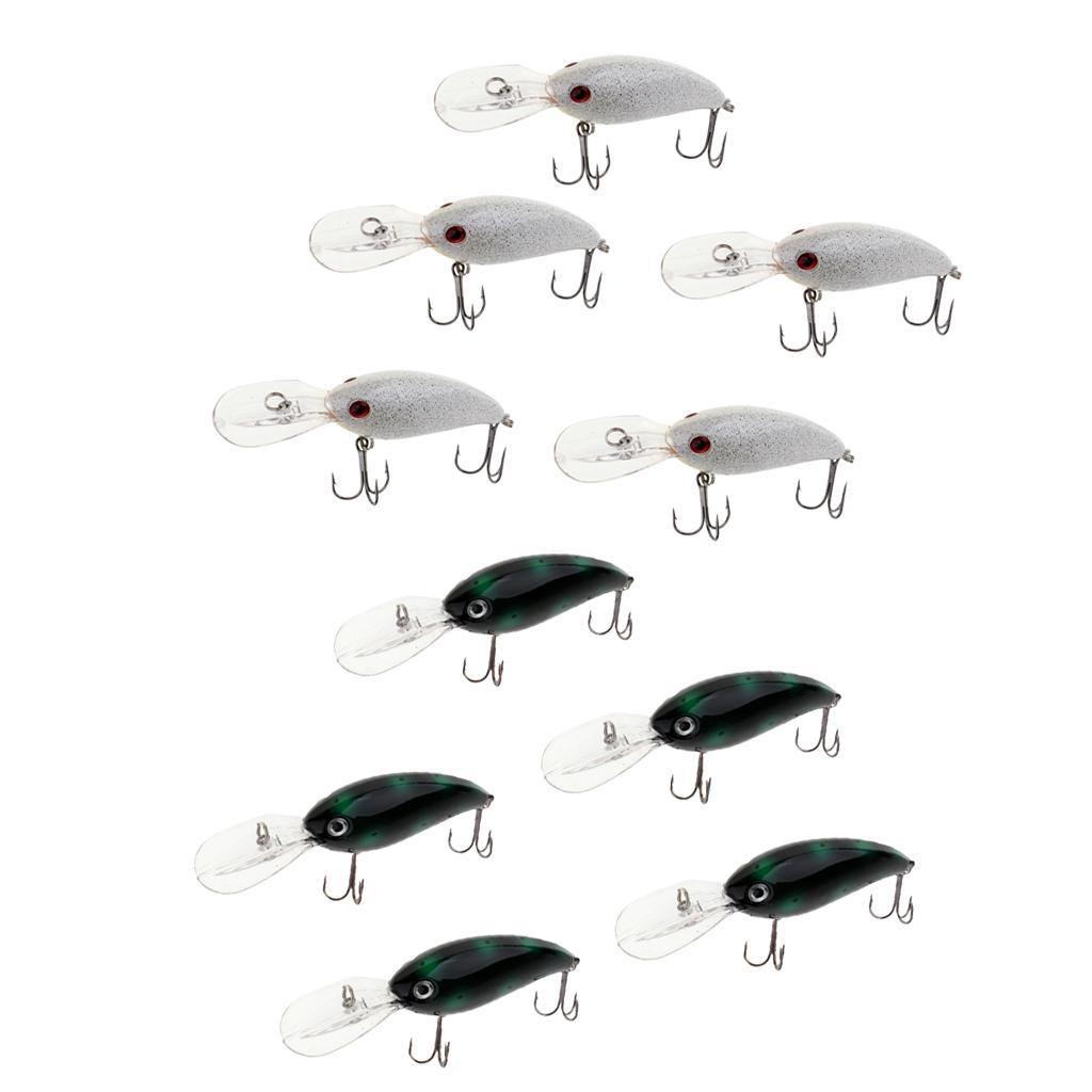 5pcs Minnow Fishing Lures, 3D Eyes Artificial Hard Bait, for Saltwater Freshwater