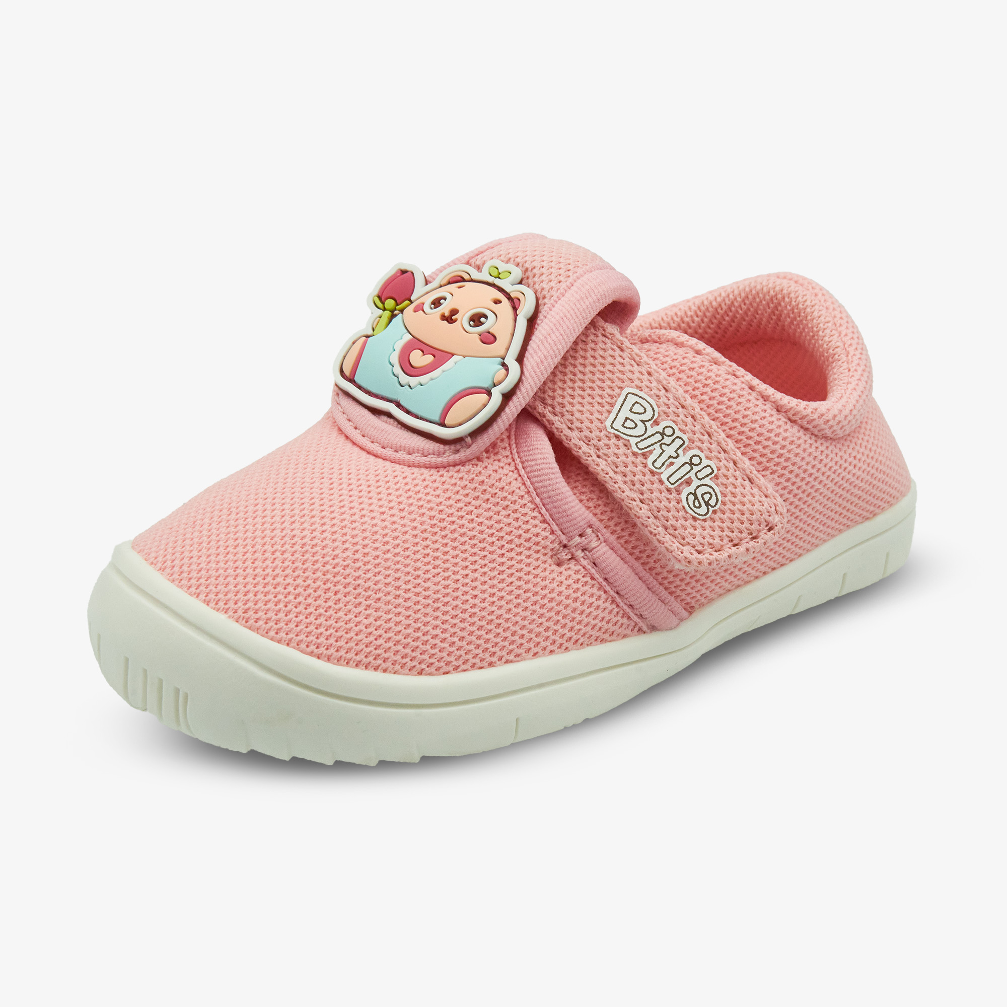 Giày First Shoes Thông Dụng thông dụng BST Gấu Chú Tâm Bé gái Biti's BSG006300HOG (Hồng)