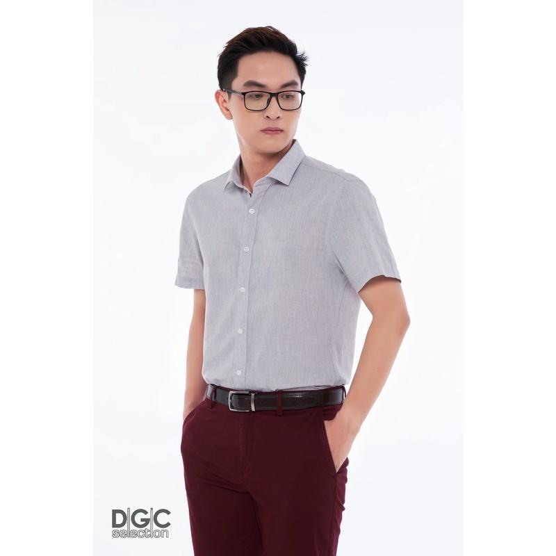 Áo sơ mi Nam ngắn tay trơn DGC - SASNCB30M-S