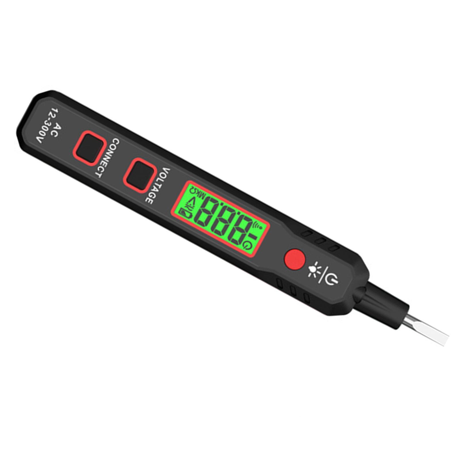 Electronic Test Pencil Test Screwdriver Portable LCD Display 12V-300V  Pen Circuit Tester Tool for Live/Null Wire Judgment