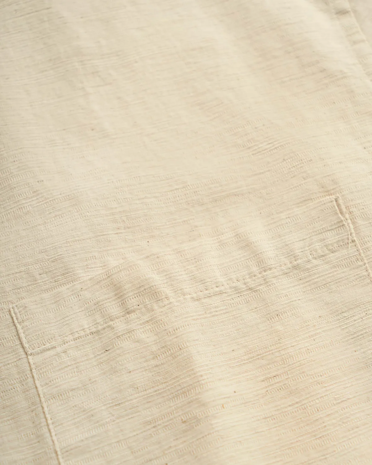 Áo sơ mi tay ngắn nam cotton linen túi đắp.Regular - RT 10S25SHS009 | ROUTINE CÀ MAU