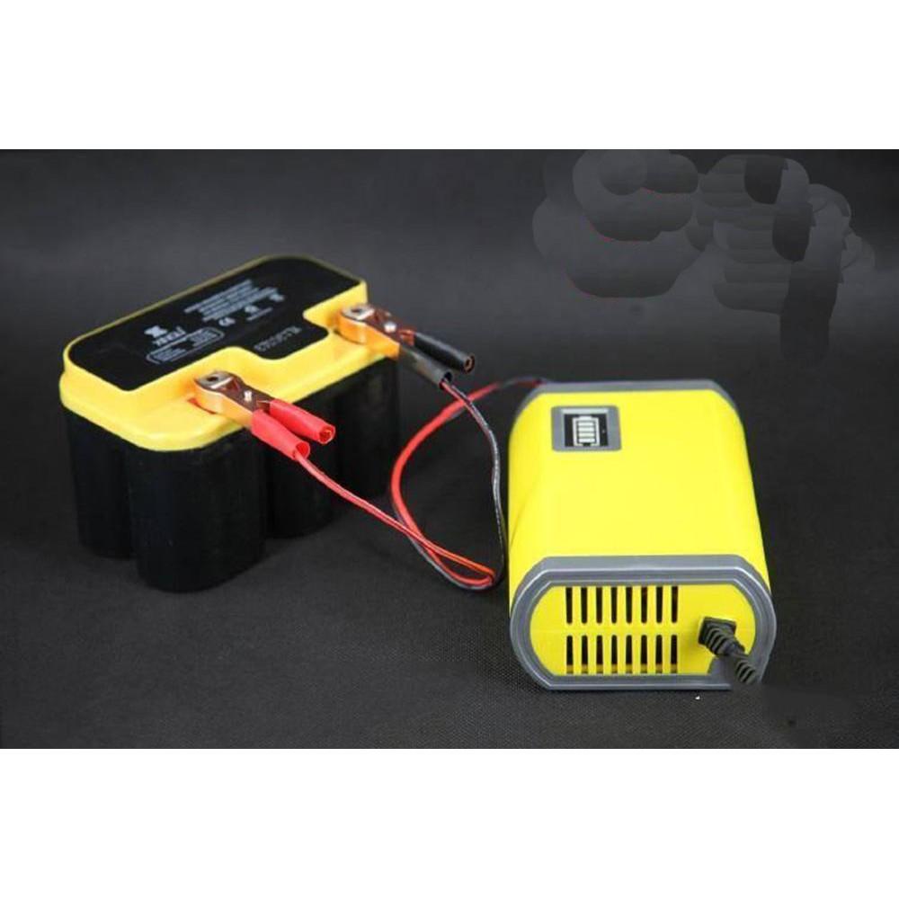 Bộ sạc acquy oto,Bộ sạc bình acquy 12v 2A thông minh