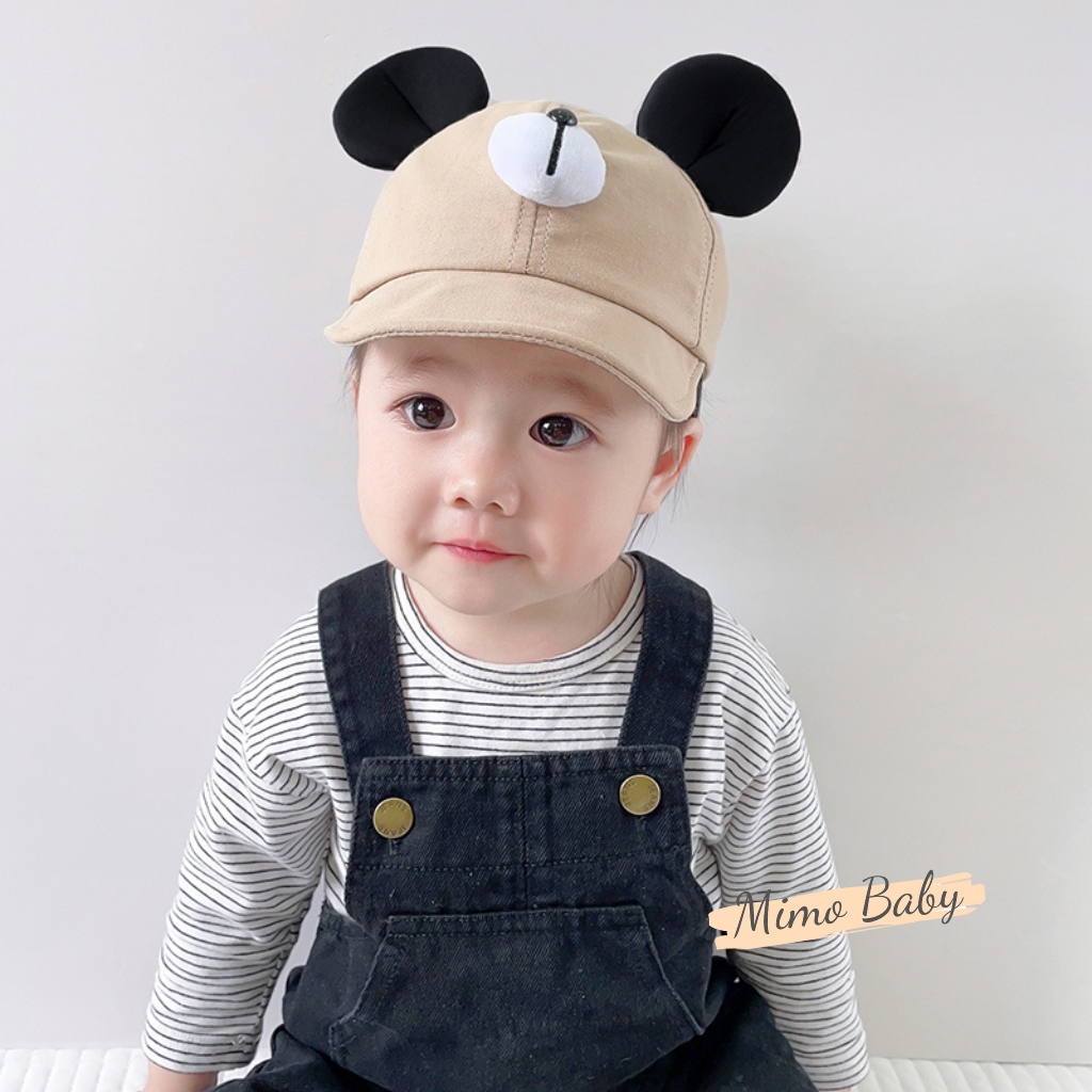 Mũ nón lưỡi trai tai chuột mickey đáng yêu cho bé MH231 Mimo Baby