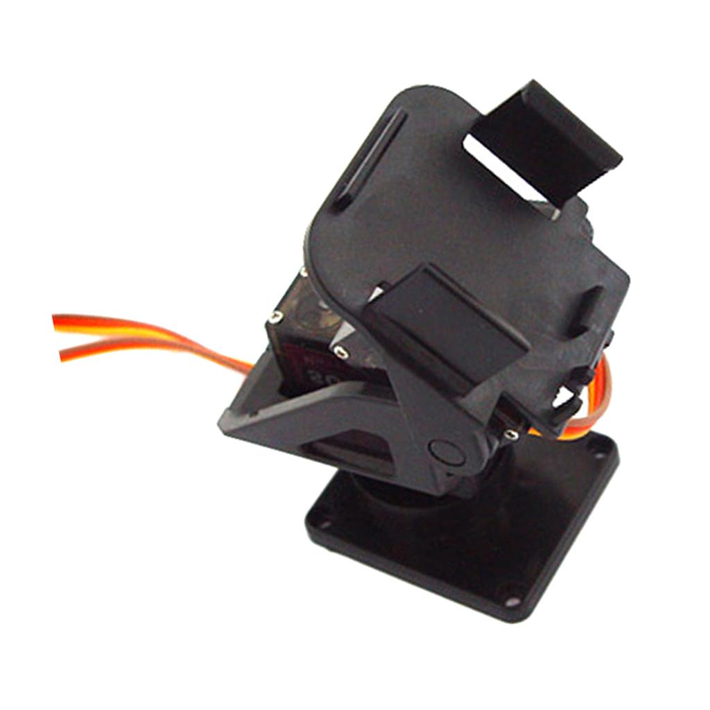 Nhựa Pan-Tilt Với Servo Gắn Máy Ảnh Nền Tảng Chảo Nghiêng Chống Rung Cho DIY Robot Trên Không 2 Gói (SG-90/MG-