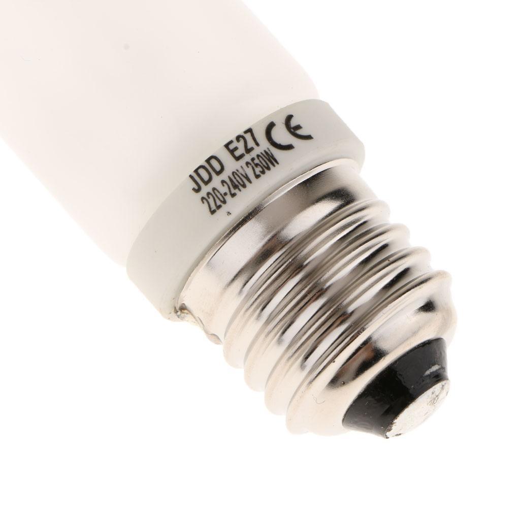 4X Modeling Lamp Tube E27 250w Studio Strobe Bulb Halogen Light Warm White