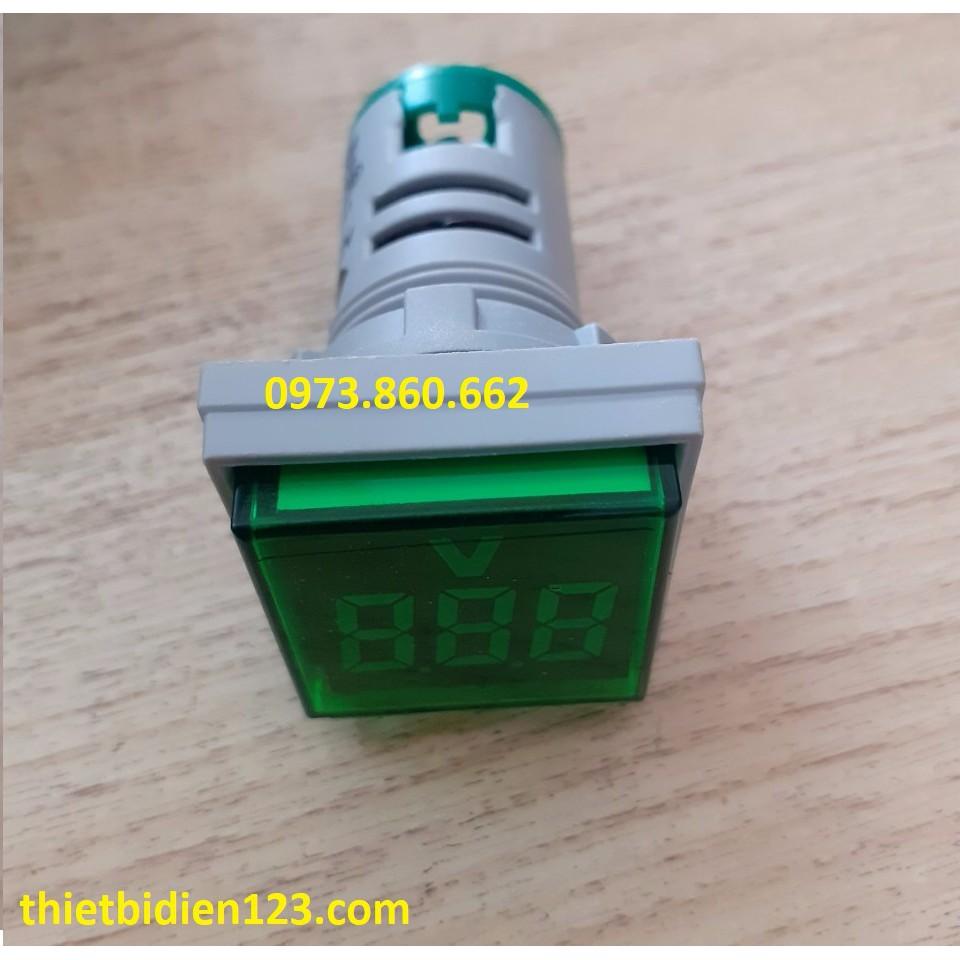 Đèn LED hiển thị vôn - ampe phi 22mm