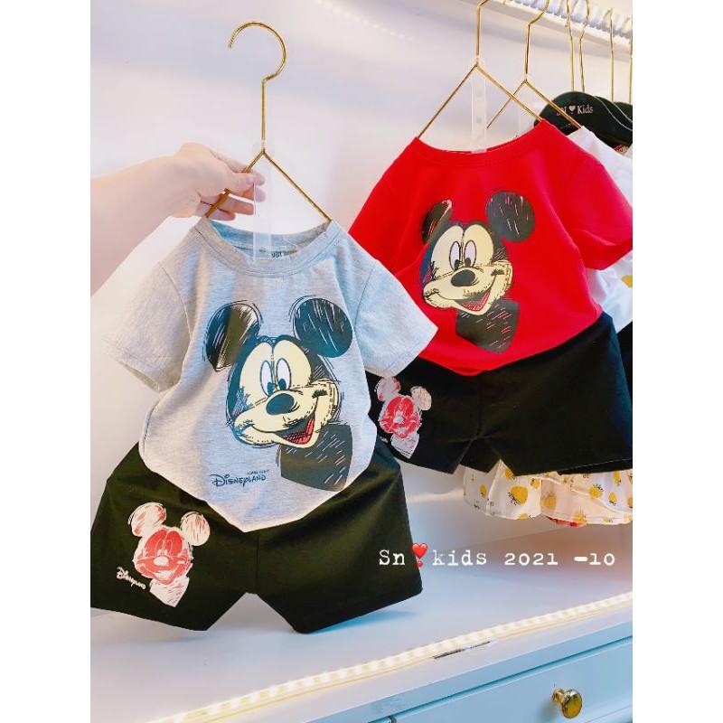 Bộ mickey cotton Quảng Châu hàng đẹp