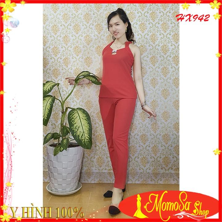 Đồ Bộ Nữ Mặc Nhà Thun Cát Hàn. Hình Chụp Thật Sản Phẩm. Thun loại 1-