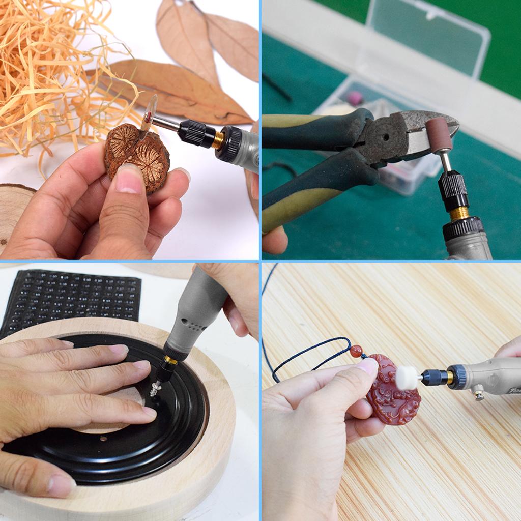 USB Rechargeable Mini Electric Drill Pen Hobby Rotary Tool 25 Accessories