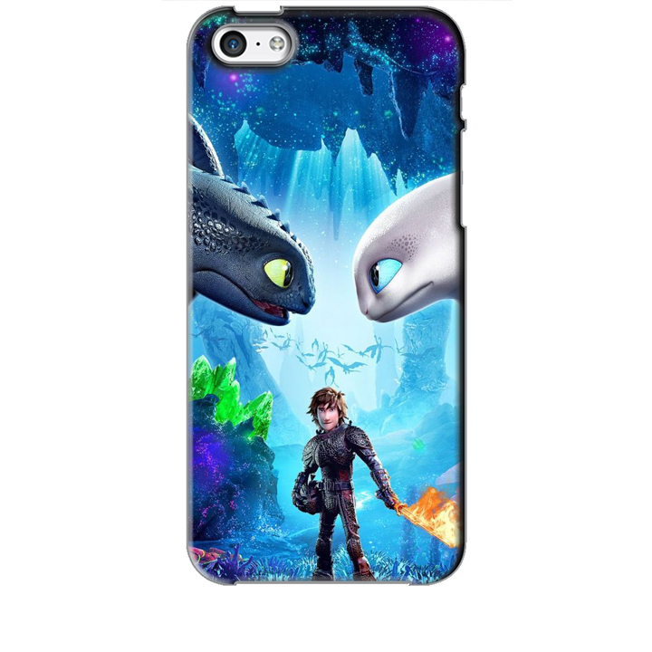 Ốp lưng dành cho điện thoại IPHONE 5C hình Baby and Dargon