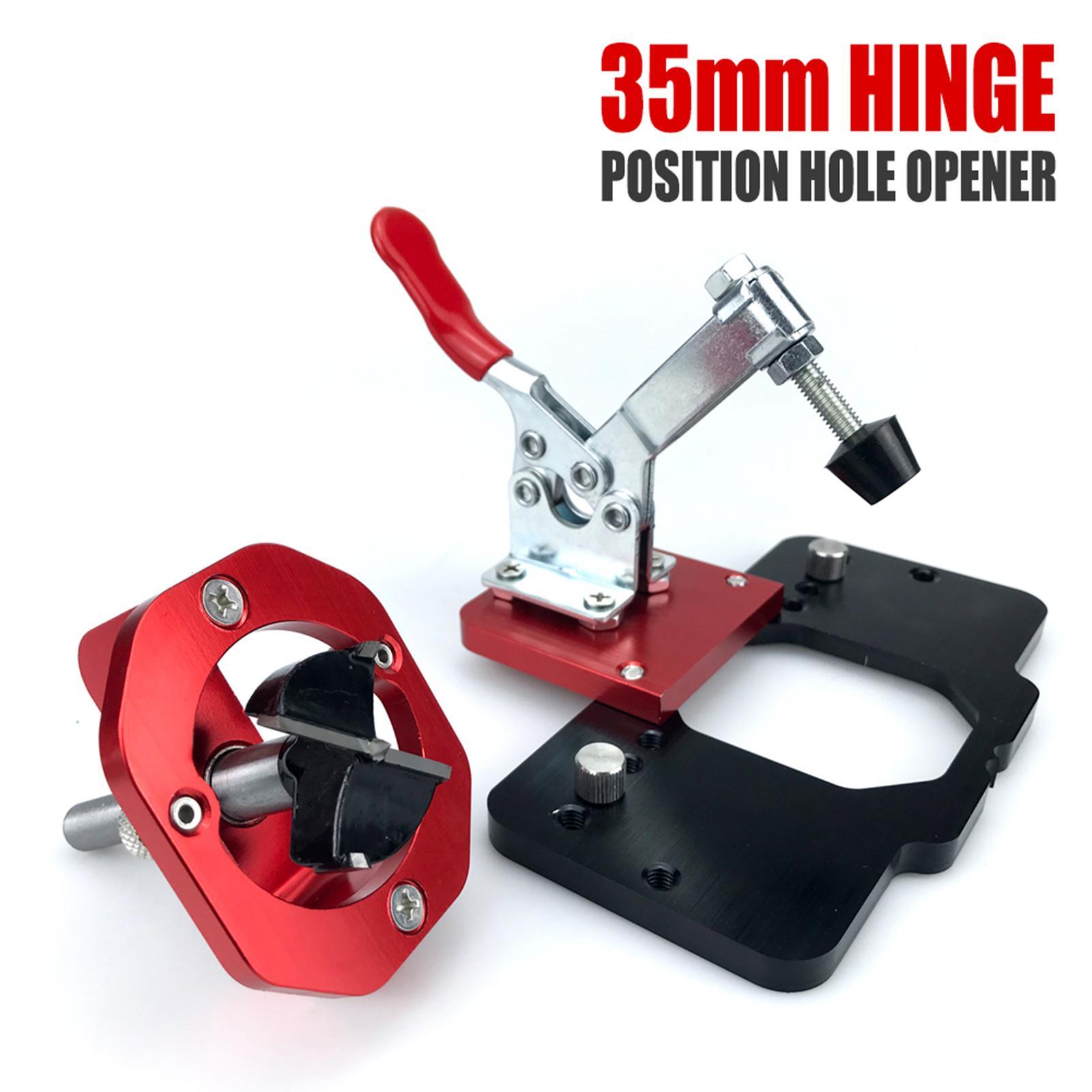 Hinge Boring Hole Drill Hole Drilling Guide Hole Opener Tools for Frame Door