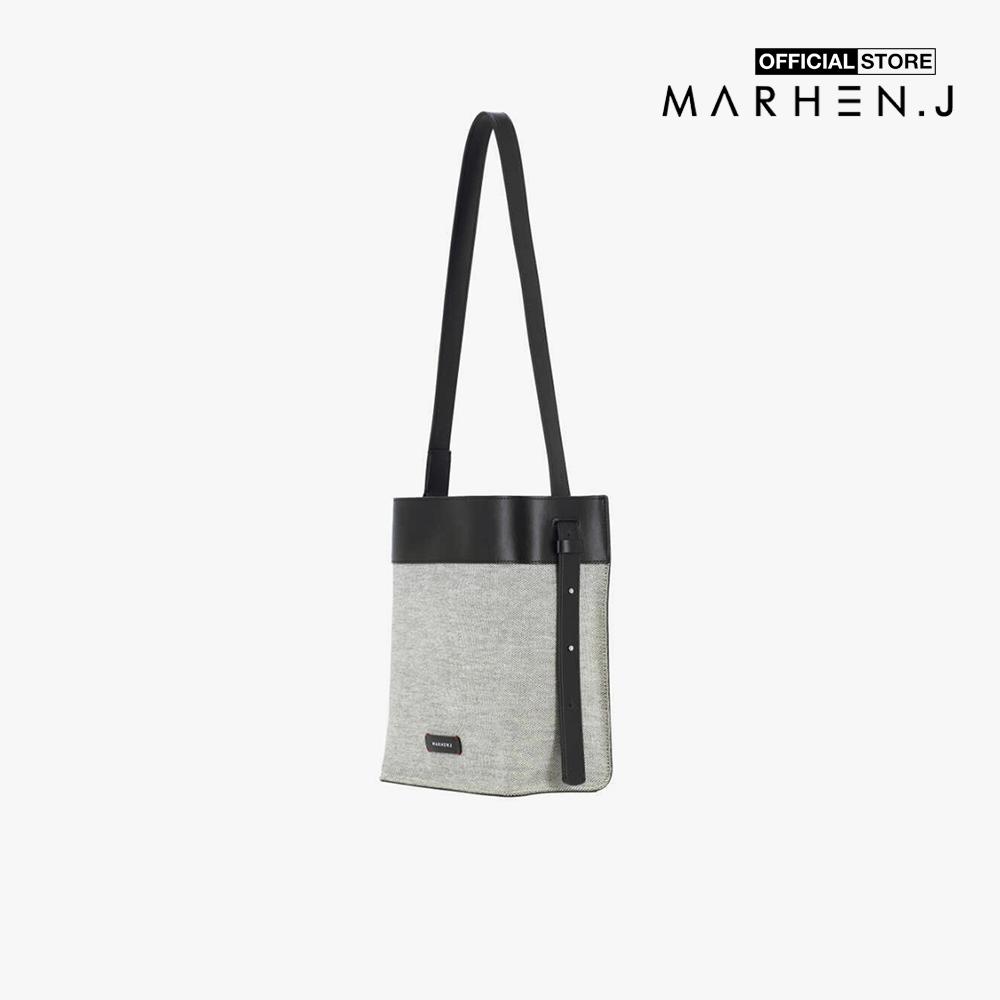 Marhen.J - Túi đeo vai nữ phom chữ nhật Zena MJ22ZENACV-BK