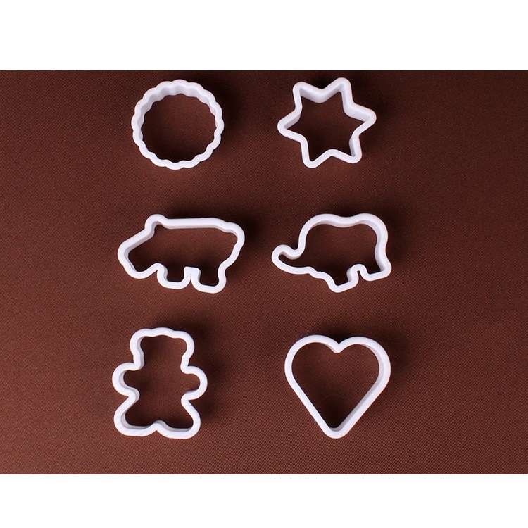 Khuôn Bánh Quy Cookies Bộ 40 Khuôn Nhấn Cookie Cutter Nhựa Nhiều Mẫu Cao Cấp - CBQUI