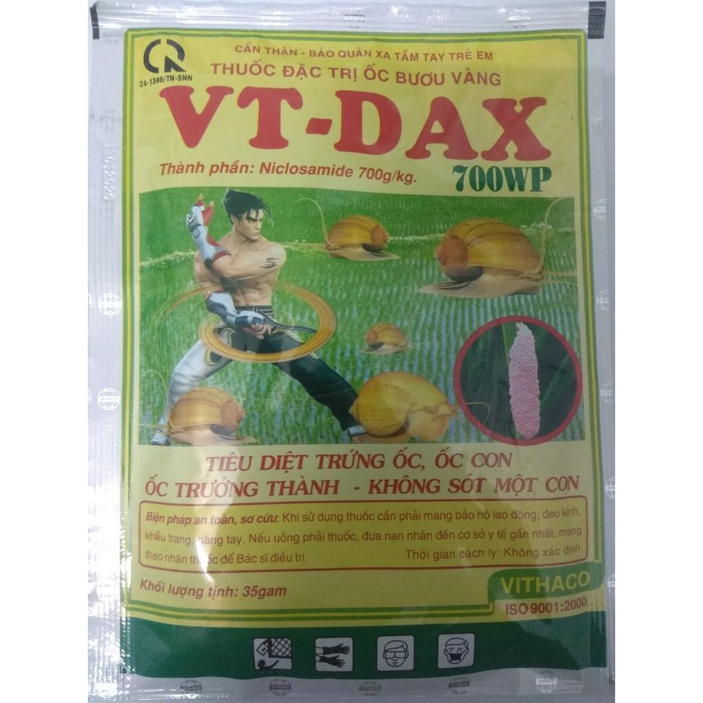 Thuốc diệt ốc bươu vàng dạng phun xịt VT-Dax 700wp gói 35g