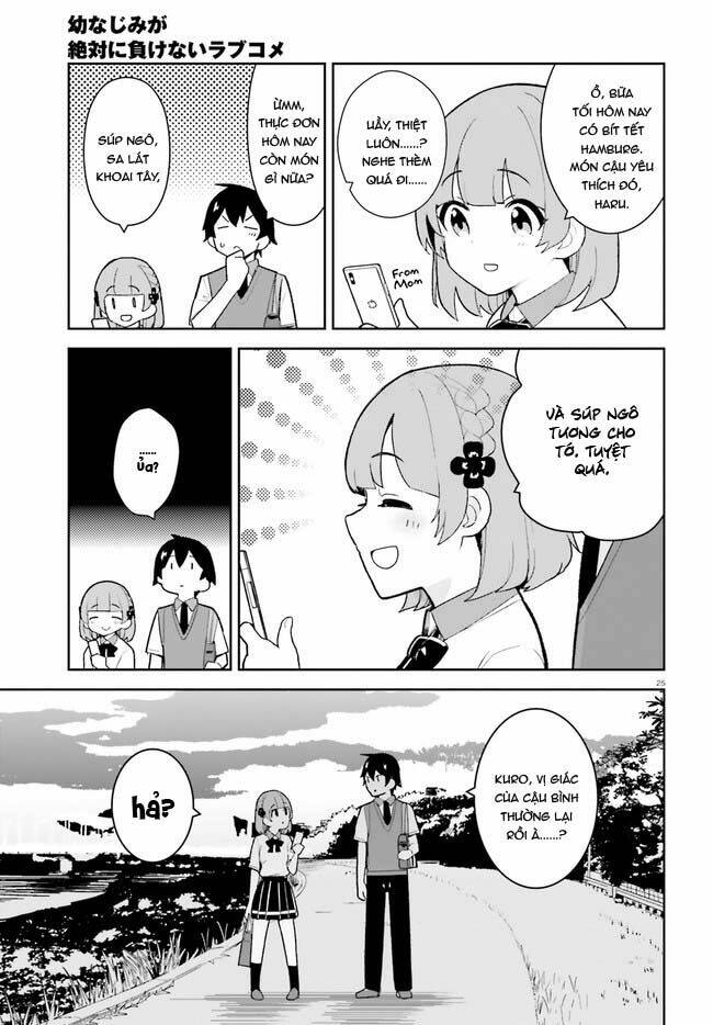bạn thuở nhỏ sẽ không thua trong một câu chuyện tình yêu hài hước chapter 23 25