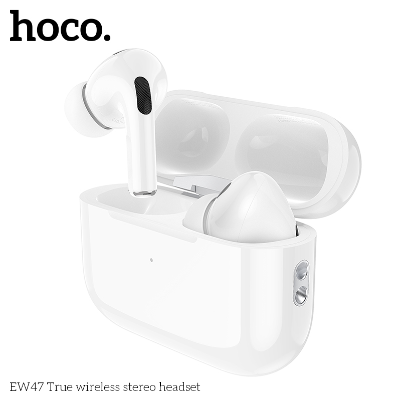 Tai nghe Bluetooth Hoco EW47 chống ồn ANC có mic đàm thoại, nghe nhạc liên tục trong 7 giờ, định vị, đổi tên - Hàng chính hãng