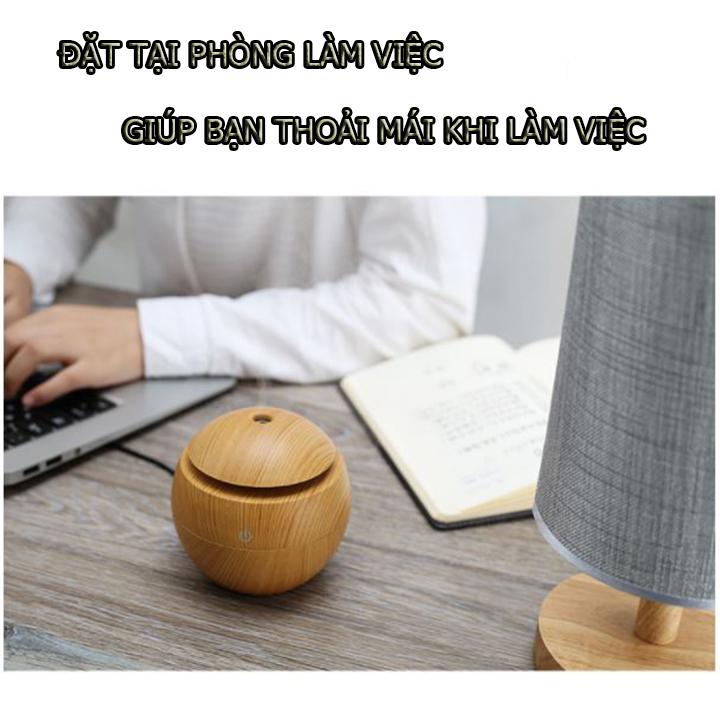 Máy khuếch tán tinh dầu chất liệu cao cấp, kiểu dáng độc đáo, nhỏ gọn, tiện lợi - GDHN Loại Tốt
