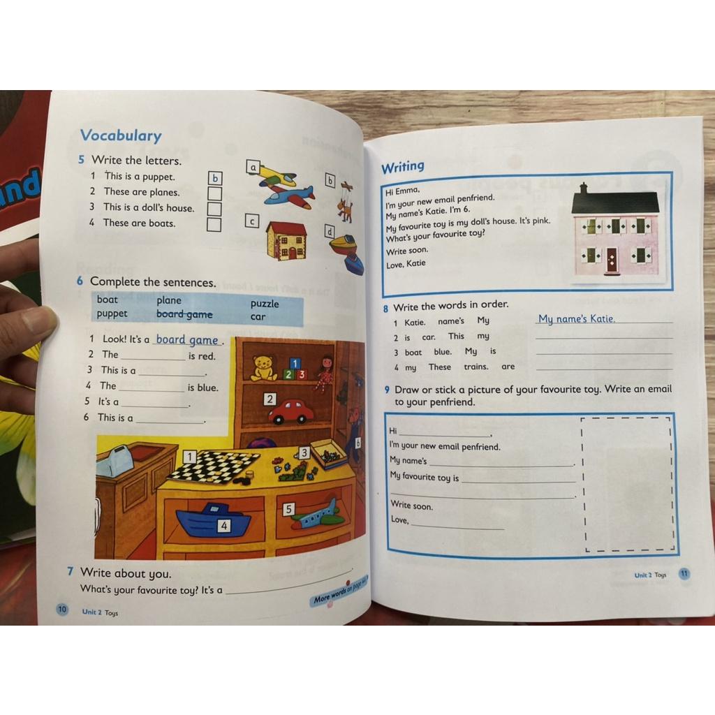 Oxford Primary Skills - Reading and Writing 6c in màu kèm audio và key