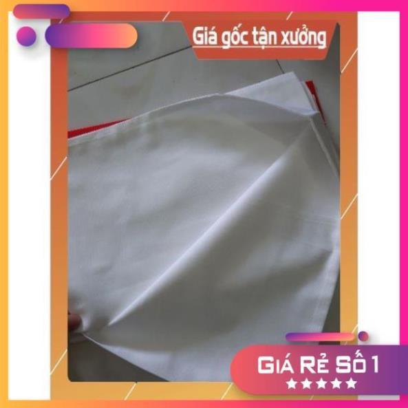 Vỏ Gối Cotton Trắng Trơn 40x60cm/50x70cm/35x105cm