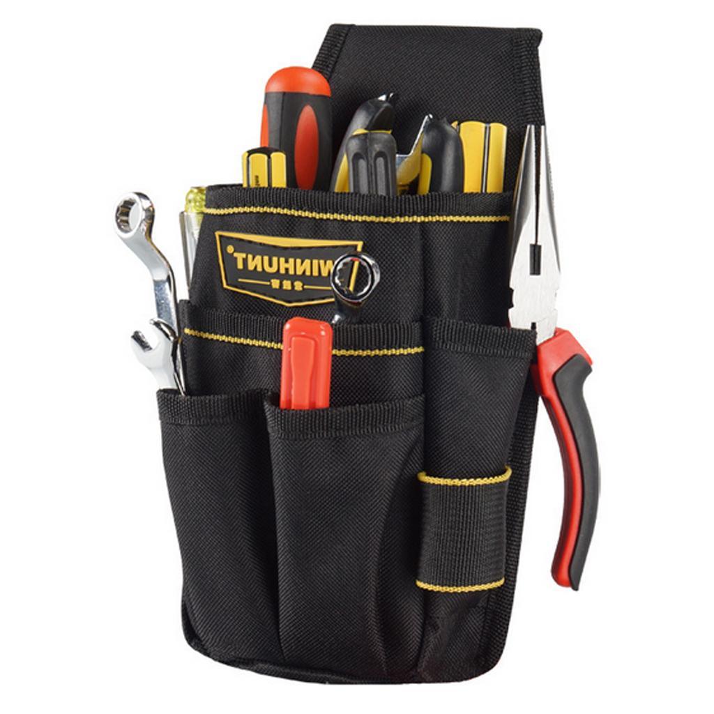 2Pcs Tool Holder Pocket Utility Bag Nail Tool Apron Carpenter Belt Pouch Bag