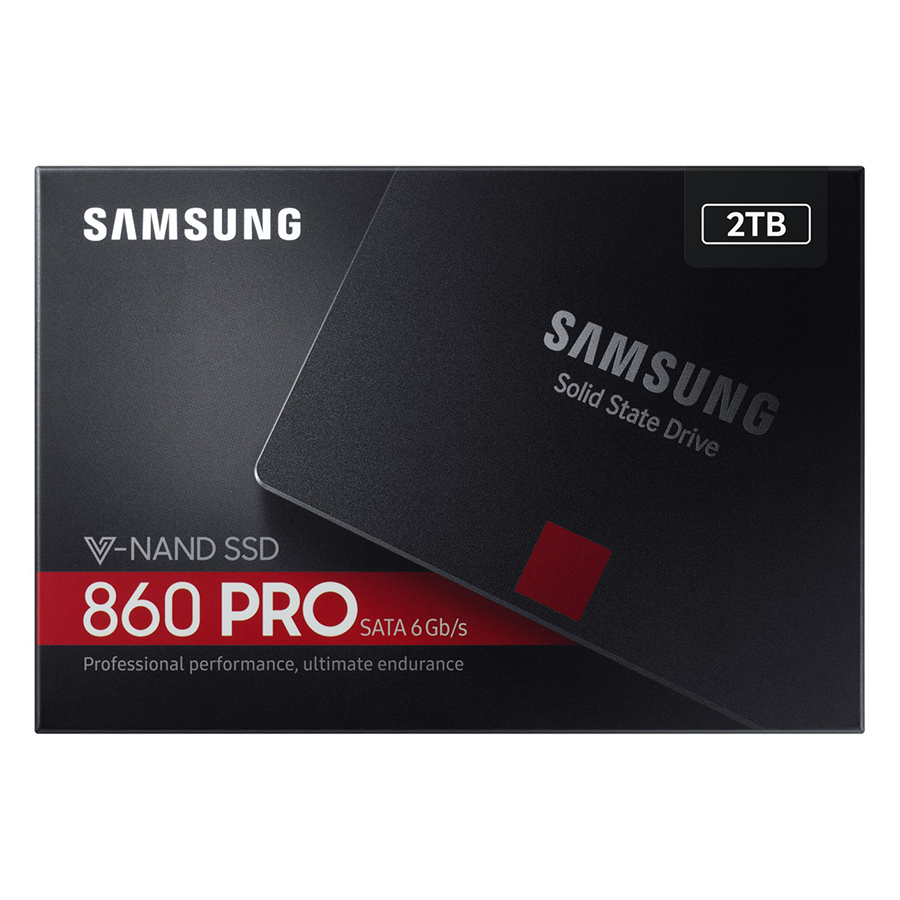 Ổ Cứng SSD Samsung 860 Pro MZ-76P2T0BW 2TB Sata III 2.5 inch - Hàng Nhập Khẩu