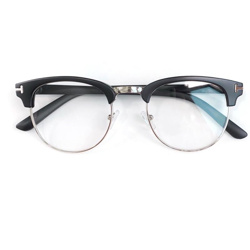 Gọng kính cận ClubMaster kính nửa gọng thời trang Unisex