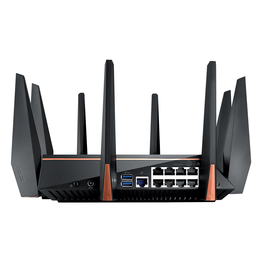 Router Wifi 8 Ăng-Ten 3 Băng Tần Chuẩn Asus GT-AC5300 AC-5300 (2167Mbps) - Hàng Chính Hãng