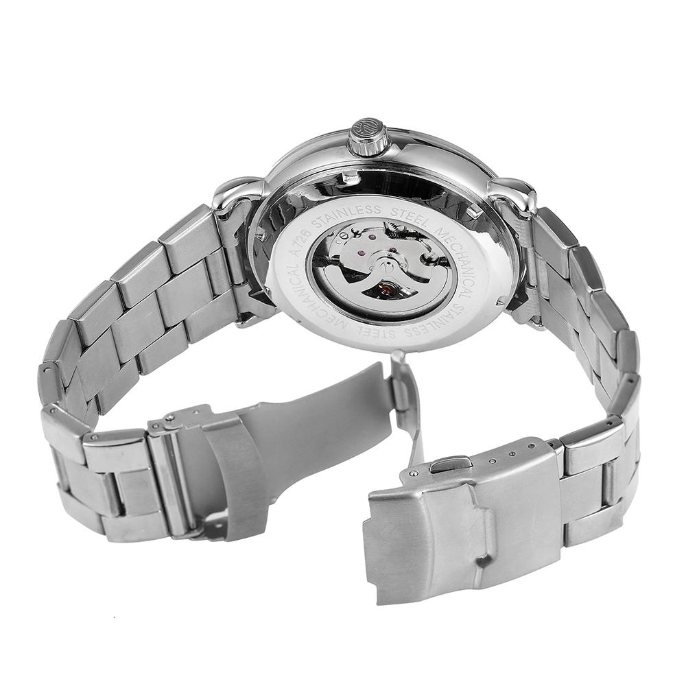 Đồng hồ nam Forsining 726 dây da thời trang sang trọng không gỉ