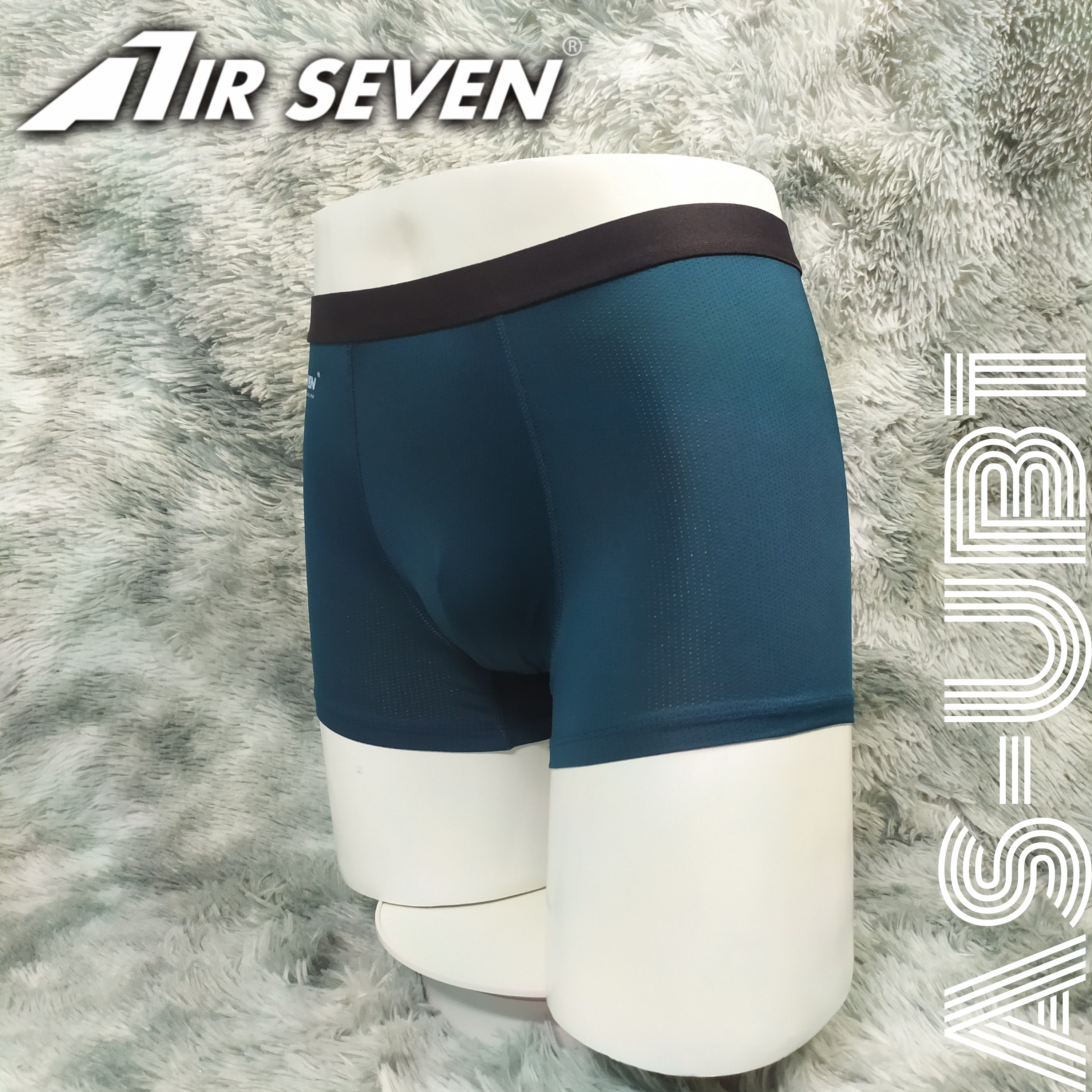 Quần lót nam Boxer UB1 co giãn 4 chiều, lưng thun nhỏ, công nghệ thoáng khí - màu Xanh Rêu