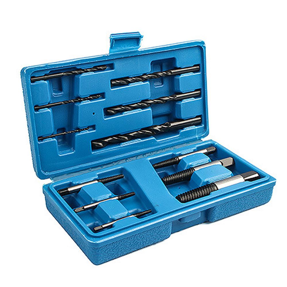 12Pcs Bolt Removal Tool Set Manual Screw Remover Rust Screw Broken Screws Stuck Screw Extractor Kit