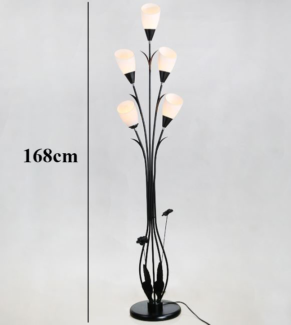 Đèn cây KOISDE phong cách sang trọng trang trí nội thất hiện đại, sang trọng - kèm LED.
