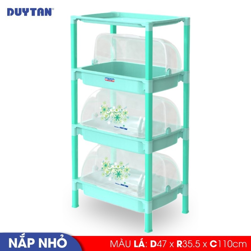 Kệ nắp nhỏ nhựa Duy Tân 3 ngăn - 04106 - Hàng chính hãng