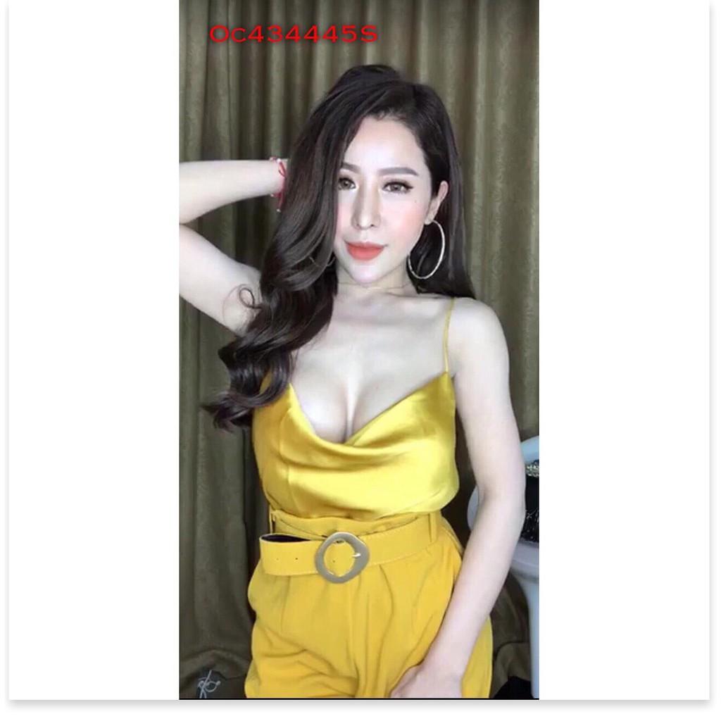 ÁO 2 DÂY VẢI PHI LỤA XỊN