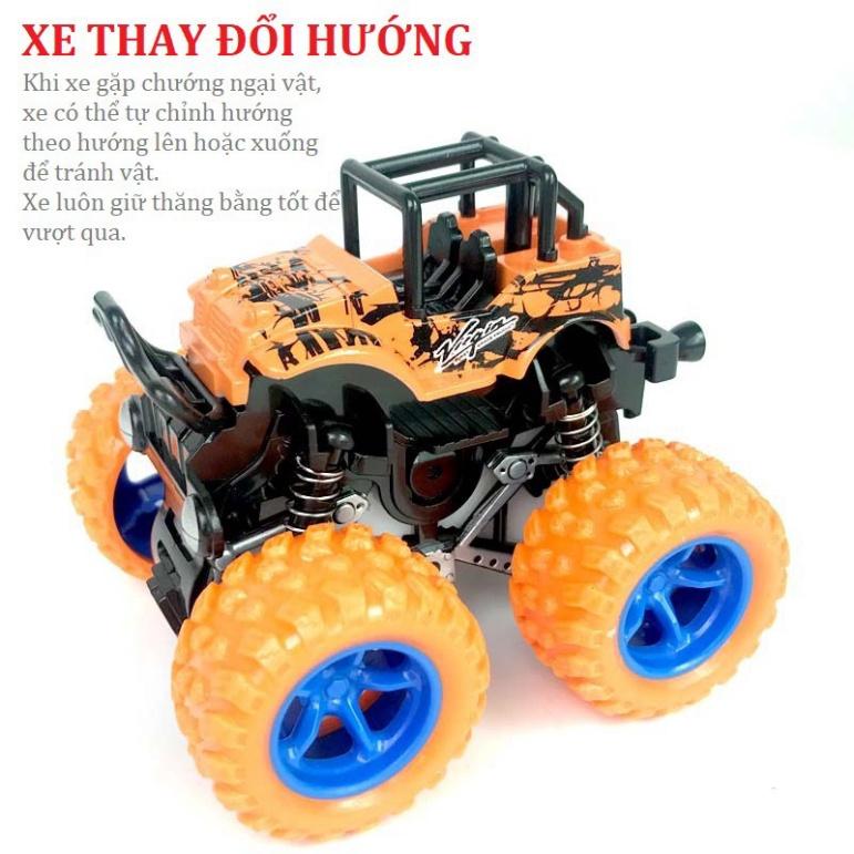 Xe Địa Hình Monster Zap Giảm Xóc, Xoay 360 Nhào Lộn Và Chạy Đà Cực Mạnh
