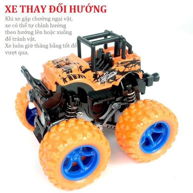 Xe Địa Hình Monster Zap Giảm Xóc, Xoay 360 Nhào Lộn Và Chạy Đà Cực Mạnh (1367XMS)