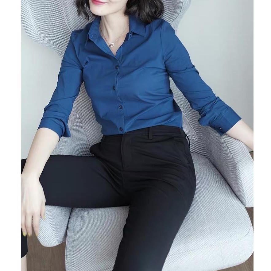 Áo Sơ Mi Nữ Dài Tay KT8733 PONIVA