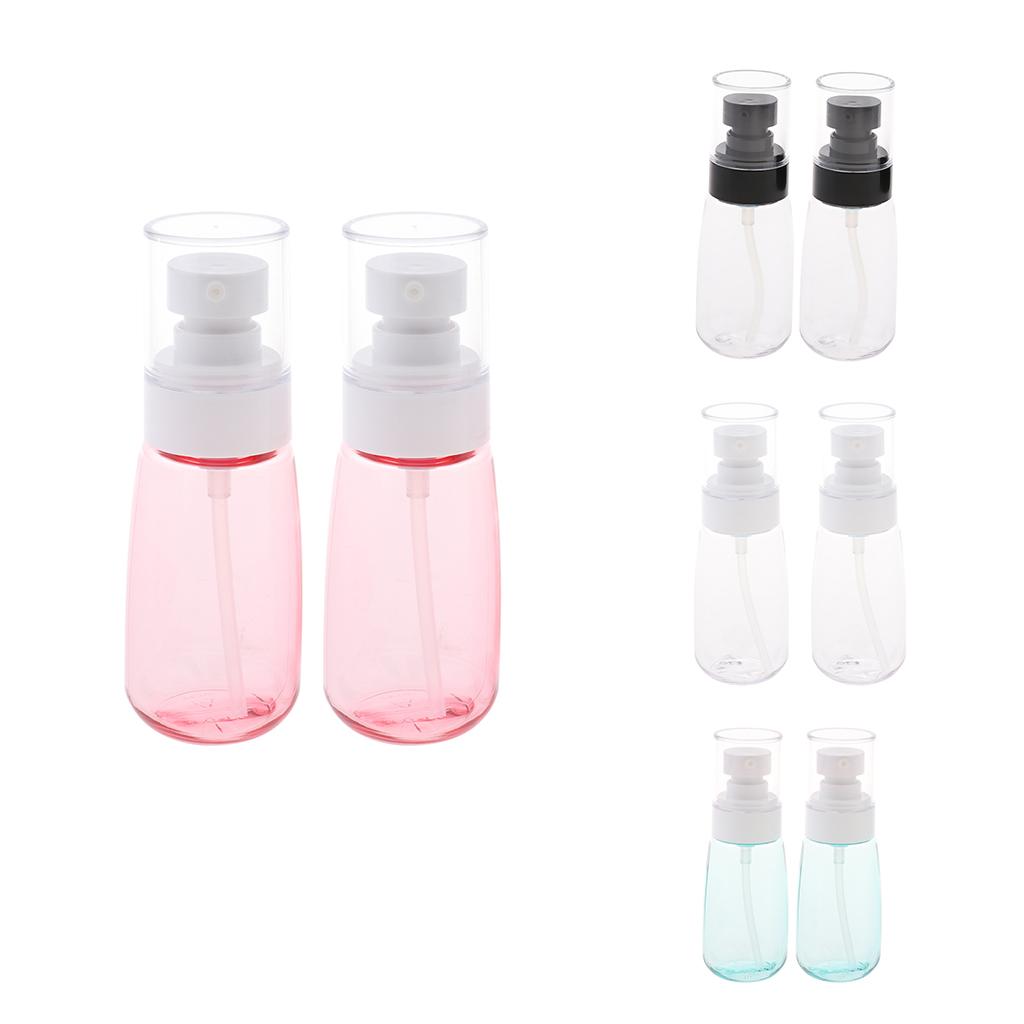 2Pcs Makeup Pump Bottle Container Cosmetic Cream Lotion Bottles Clear