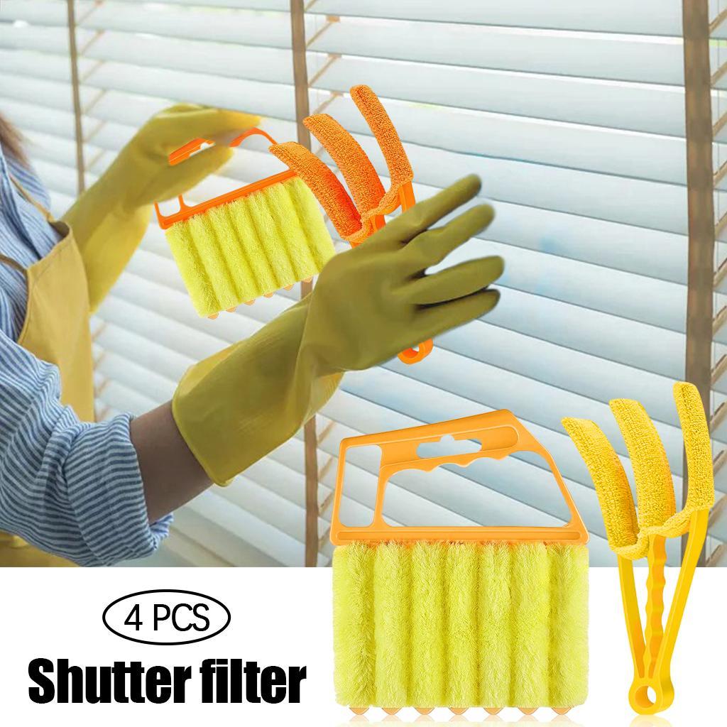 Blinds Duster 7 Finger Blinds Cleaning Brush for Window Air Conditioners