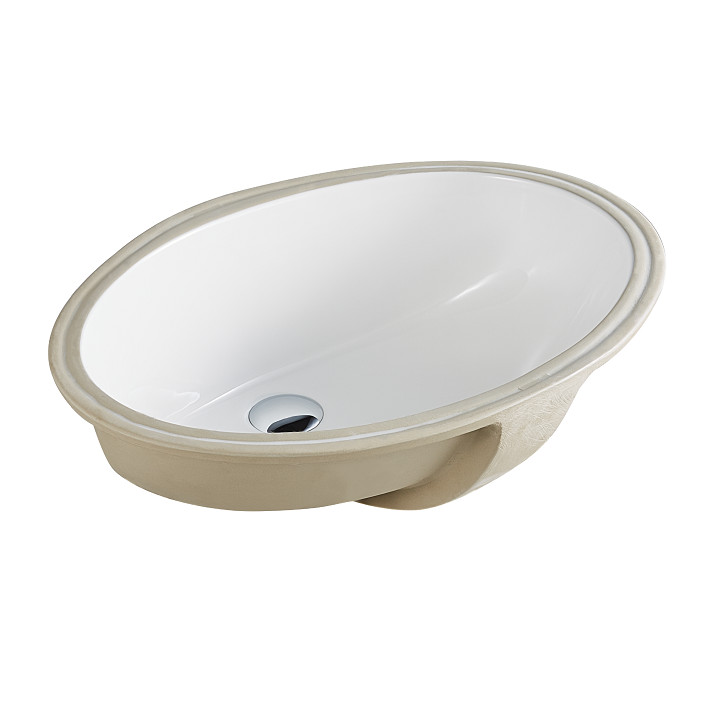 Chậu Lavabo hình Oval đặt bàn Moen
