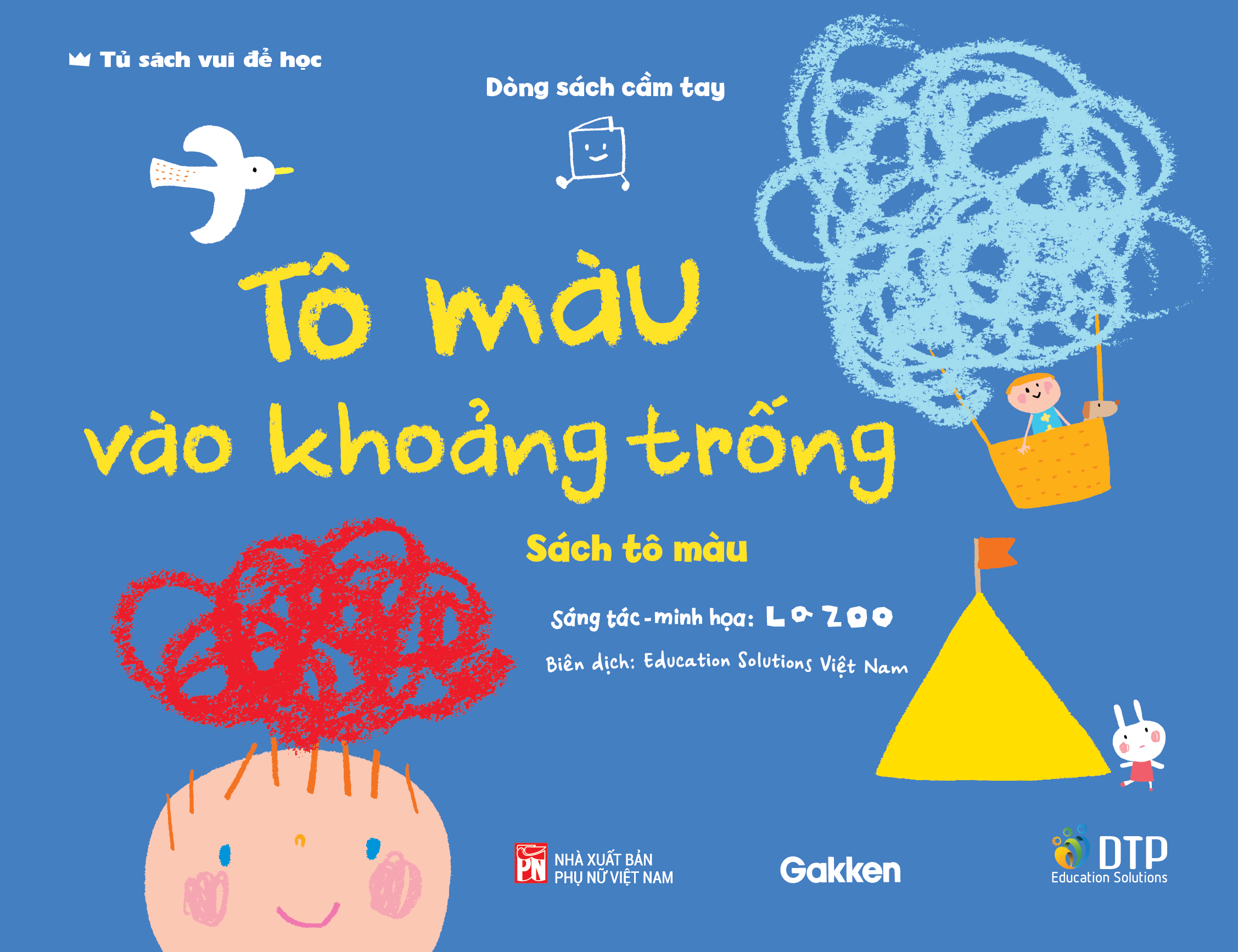 Sách - Tủ Sách Vui Để Học - Dòng Sách Cầm Tay - Sách Tô Màu - Tô Màu Vào Khoảng Trống