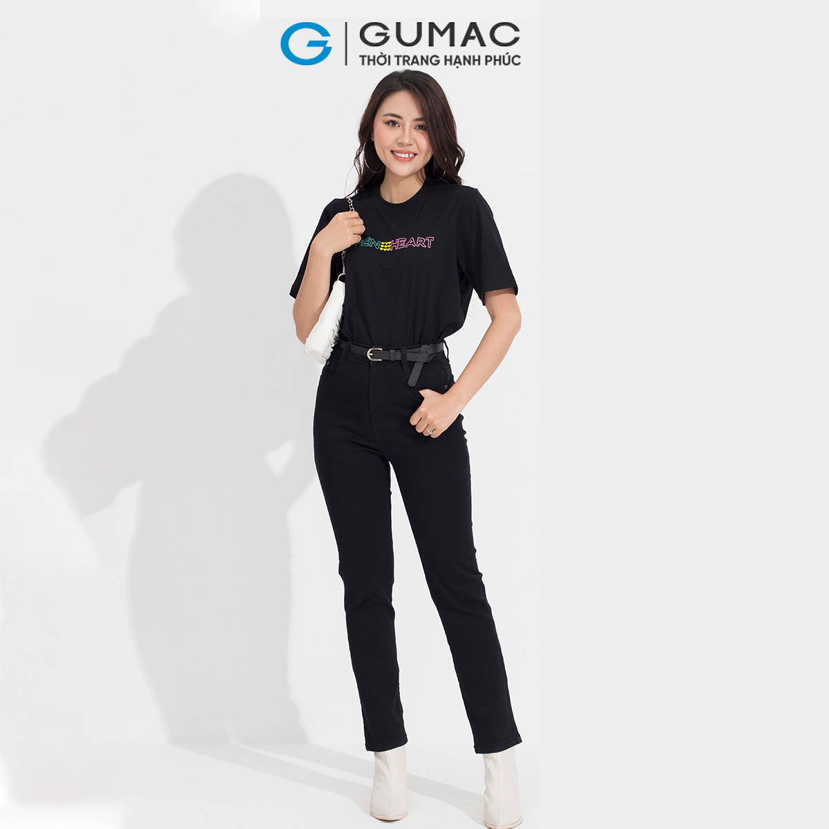 Áo thun in nổi GUMAC ATD05051