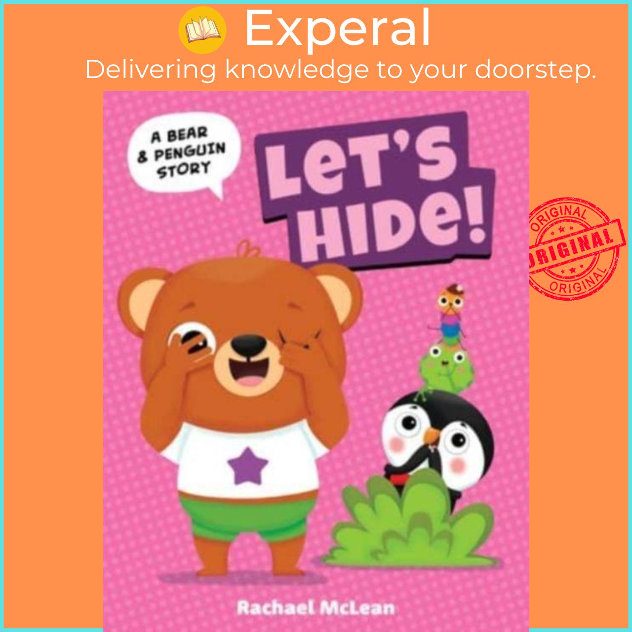 Hình ảnh Sách - Let's Hide! by Rachael McLean (UK edition, boardbook)