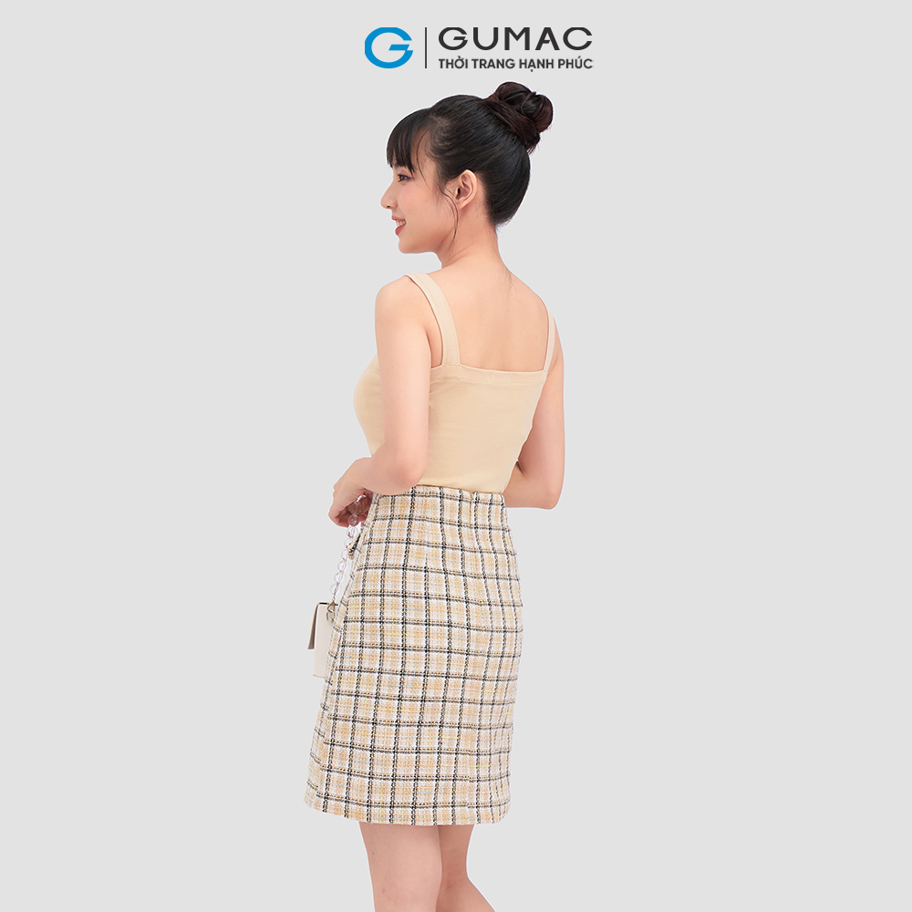 Áo thun nữ GUMAC ATC08046 tanktop 2 dây trẻ trung năng động