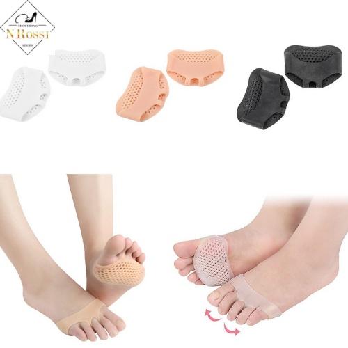 Lót giày silicone tổ ong đệm êm lòng bàn chân phía trước chống rộng