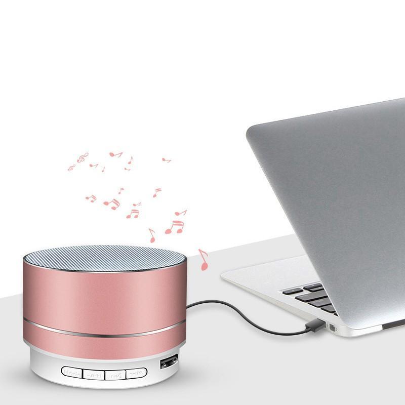 Loa mini bluetooth không dây âm thanh siêu trầm có thể sạc lại TF USB AUX Hoco