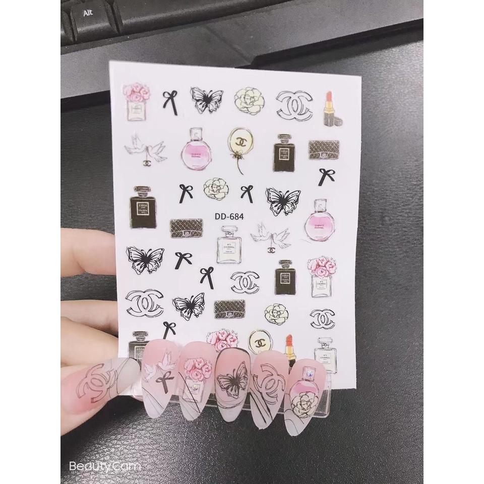 STCIKER TRANG TRÍ NAIL