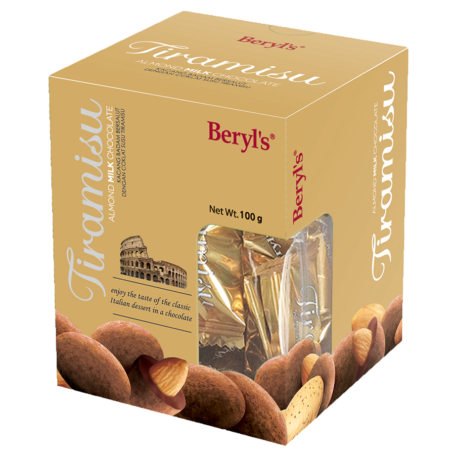 Choco Beryls Tiramisu Almond Milk 100g