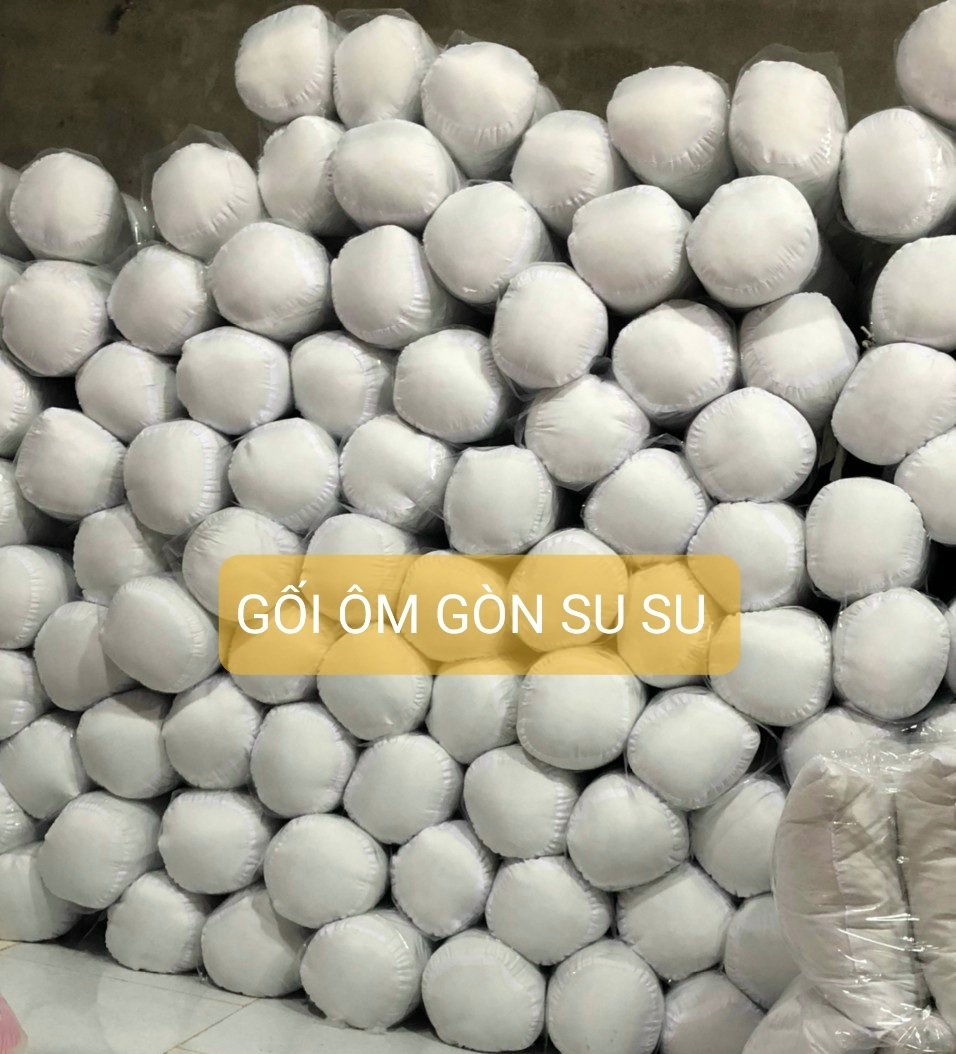 Gối ôm mút foam cao cấp , tặng kèm áo gối ngẫu nhiên