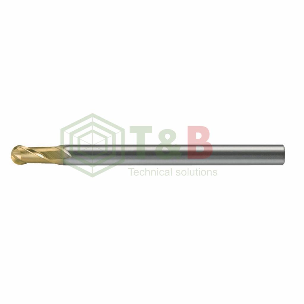 Dao Phay Cầu R4 x 12 x 90L Union Tool Model HSB2080-1200,Dao phay ngón gia công sau nhiệt