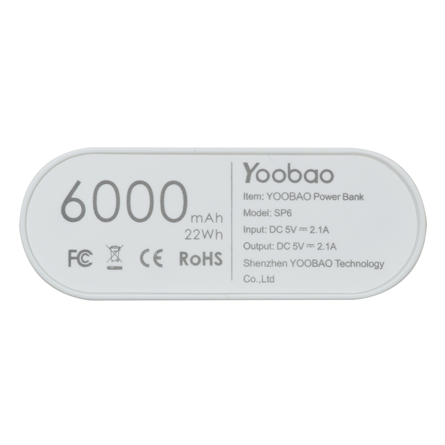 Pin Sạc Dự Phòng Yoobao YP-SP6 6000mAh